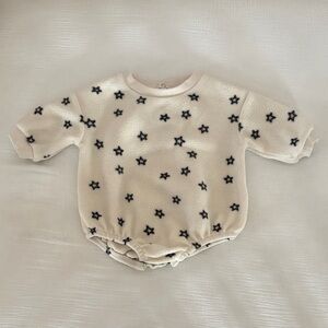 Grayson Mini Fleece Bubble Romper